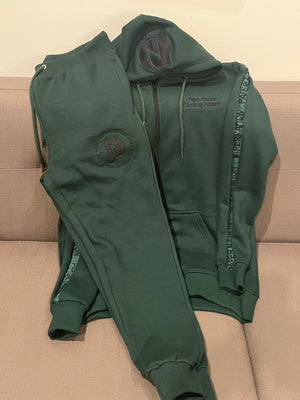 Sweatsuits with Zipper Hoodie